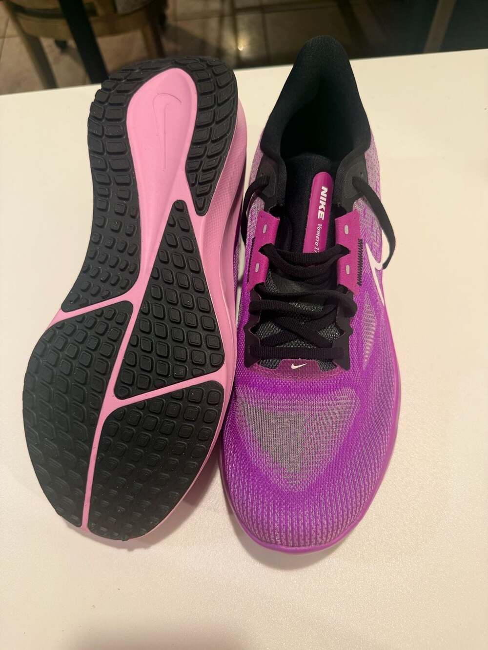 Nike Vomero 17 Running Shoes Purple Size 12
